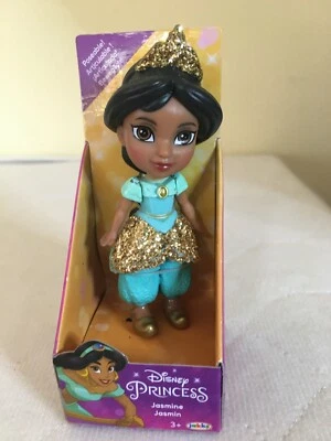 Disney принцесса мини ребенка ясельного возраста Poseable кукла жасмин 3,5» новый - Изображение 1 из 4