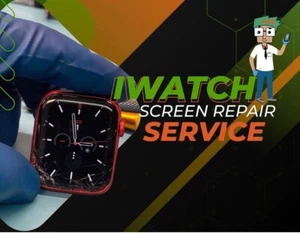 iWatch Glass Only Screen Repair Service -Series 3-7 - Picture 1 of 1