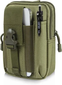Tactical Waist Pouch Utility EDC Molle Waist Bag Belt Phone Pouch Tools Holster - Picture 1 of 30