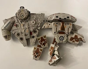 Lot of Star Wars Transformers Spare Parts Millennium Falcon - Picture 1 of 2