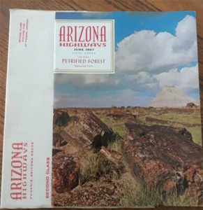 Arizona Highways Magazine – June, 1967 – Petrified Forest Nat’l Park – LIKE NEW - Picture 1 of 1