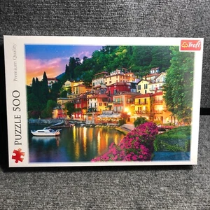 Trefl Red 500 Piece Jigsaw Puzzle - Lake Como, Italy New - Picture 1 of 8