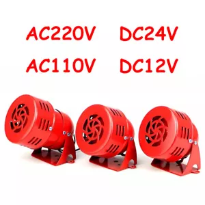 MS-190 AC220V/110V 110Db Rosso Mini Motore Allarme Sirena Alta Potenza Buzzer Elettrico - Foto 1 di 13