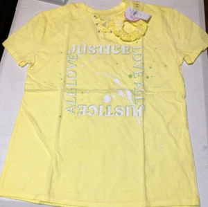 NWT Justice Girls Top With Matching Scrunchie Size 10 - Picture 1 of 4