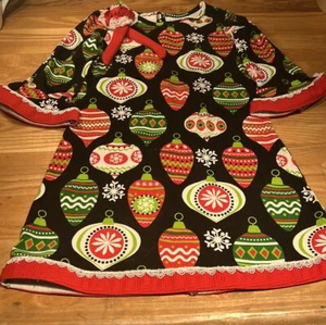 Counting Daisies Kids Christmas Dress Size 6X - Picture 1 of 4