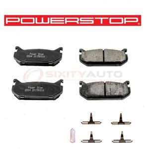 PowerStop Rear Disc Brake Pad & Hardware Kit for 1993-1997 Ford Probe - rb