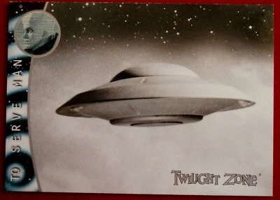 TWILIGHT ZONE - Card #60 - TO SERVE MAN - LLOYD BOCHNER - Rittenhouse 1999 - Image 1 of 2