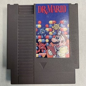 Dr Mario Nintendo Entertainment System NES 1995 Authentic Game Only