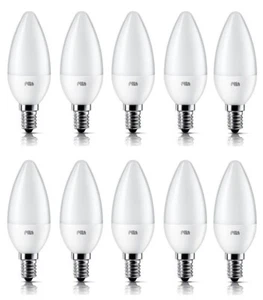 10er Pila LED E14 B35 Kerzenform 3,2W = 25W 250lm 230V 827 Warmweiß 2700K UVP29€ - Bild 1 von 3