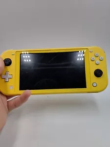 NSC - Nintendo Switch Lite Yellow *WORK*EXPOSED JOY-CON* - Picture 1 of 7
