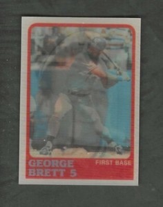GEORGE BRETT 1988 SPORTFLICS #150 NRMT KANSAS CITY ROYALS