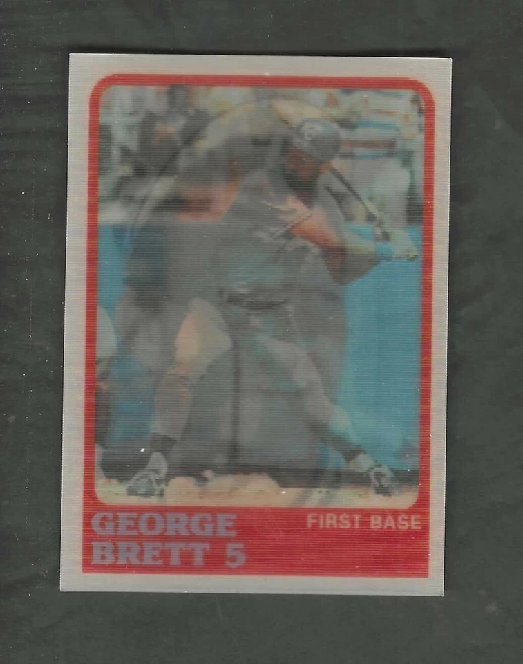GEORGE BRETT 1988 SPORTFLICS #150 NRMT KANSAS CITY ROYALS - Image 1 of 1