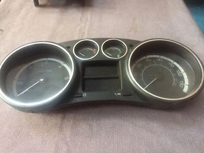 RELOJES PEUGEOT 308 1.6 HDI 2008 CUADRO DE INSTRUMENTOS DIALES SPEEDO 9665107880 Foto 1 de 4