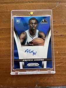 Andrew Wiggins Panini Prizm Rookie Auto /249 - Picture 1 of 4