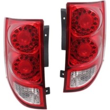 New Set Of Two Tail Lamp Assembly Fits Dodge Grand Caravan 2011-2020 3.6L 4-Door