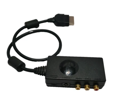 Microsoft Original Xbox Advanced AV Pack [X08-25261] Audio Video OEM Adapter - Image 1 of 3