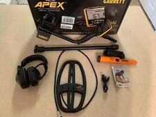 GARRETT ACE APEX Z-LYNK WIRELESS METAL DETECTOR PKG PN: 1142325