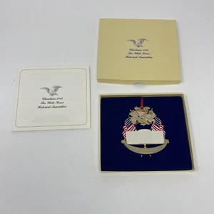 1995 The White House Historical Association Christmas Ornament NIB - Picture 1 of 7