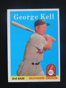 1958 Topps Baseballkarte #40 George Kell (NM) - Bild 1 von 2