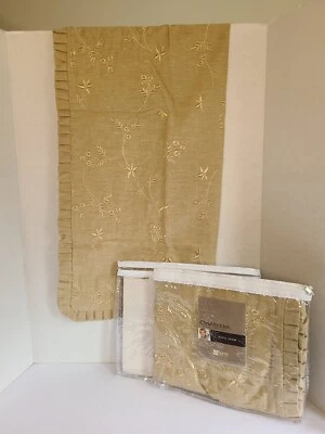 Nuevo en Paquete Juego de Almohada Falsa Country Chic Granja JCP Hogar Talla Euro Cottagecore Foto 1 de 4