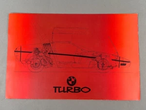 1972 BMW Turbo Concept Car Sales Brochure UK Pub No. 01819785011 - Picture 1 of 5