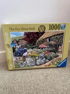 RAVENSBURGER 1000 Piece Jigsaw Puzzle - The Dry Stone Wall Trevor Mitchell - Picture 1 of 7