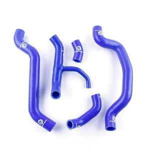 Manguera refrigerante radiador de silicona ajuste 2007-2014 Ducati 848 1098 1198 / 848 EVO azul - Imagen 1 de 7