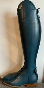 DeNiro Equestrian Boots Salento/02 BLU NAVY 38 MA/S - Picture 1 of 3