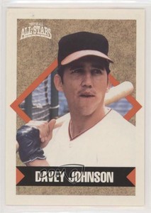 1991 SmithKline Beecham MDA They're All-Stars Davey Johnson #13