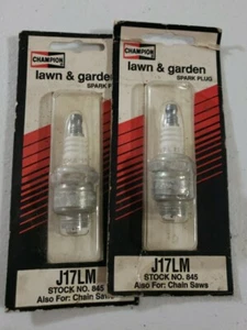 VINTAGE JI7LM  LAWN AND GARDEN SPARK PLUG STOCK NO. 845 Lot Of 2 - Bild 1 von 1