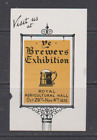 GB/UK London 1932 Brewers' Exhibition poster stamp/label