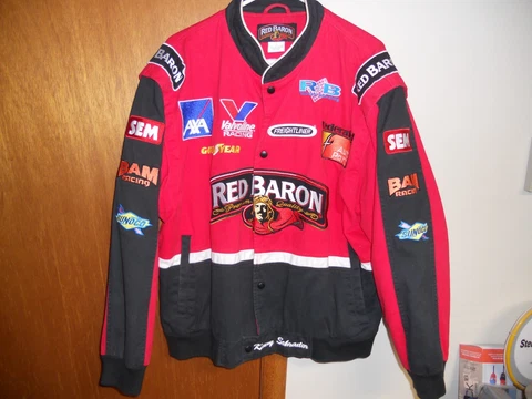 Nascar Coat Ken Schrader Red Baron XL Cover