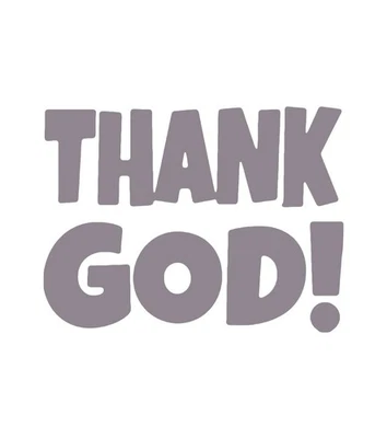 Pegatinas de agradecimiento a Dios - Calcomanía de agradecimiento Foto 1 de 4