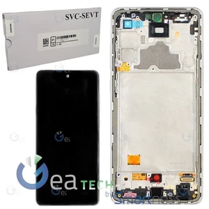 DISPLAY LCD ORIGINALE PER SAMSUNG GALAXY A72 4G A725 5G A726 SERVICE PACK BIANCO - Picture 1 of 2