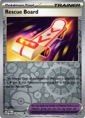 Rescue Board Reverse Holo Uncommon SV05: Temporal Forces 159/162 NM - Image 1 of 2