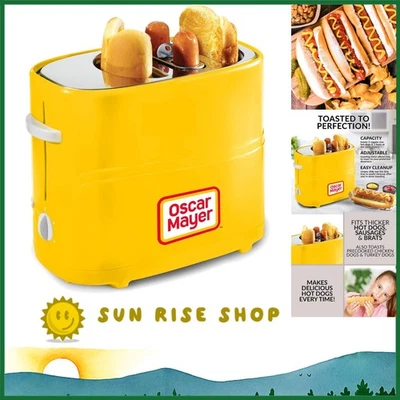 Versátil tostadora Oscar Mayer Hot Dog & Bun - ¡Cocina todas las salchichas con facilidad! Foto 1 de 4