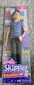 NIB 2017 Skipper Babysitters Inc doll Ryan Kevin Ken boy doll boyfriend Zach - Imagen 1 de 8