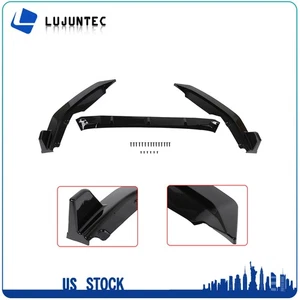 For 2020-2021 Nissan Sentra Sedan Painted Black Lips Bumper 3 Piece Set - Bild 1 von 9