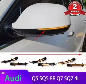 🟥OOOO⬜️ AUDI Q5 Q7 FRECCE LED DINAMICHE INDICATORI SCORREVOLI SQ5 📦24 ORE - Imagen 1 de 5