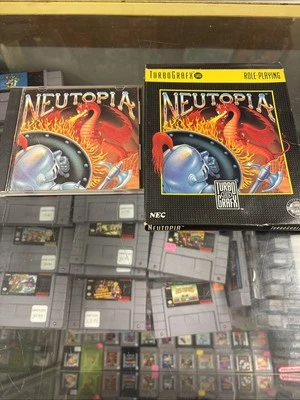 Neutopia (TurboGrafx 16, 1989) Authentic CIB Complete In Box w/ Manual Tested - Image 1 of 4