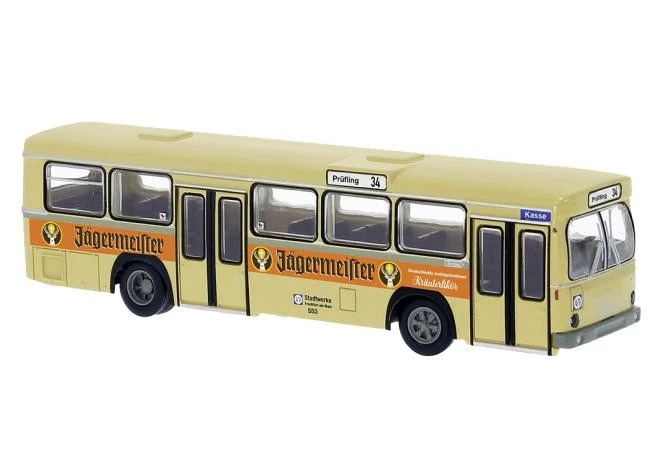 Brekina Stadtbus Büssing BS110V Jägermeister aus Frankfurt 59154 - Bild 1 von 1