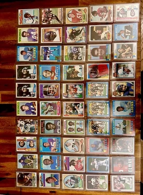 1968-1991 NFL TOOPS , SCORE COLLECTION OF VINTAGE ROOKIES, SP, HOF'S LOT OF 50 - Image 1 of 4