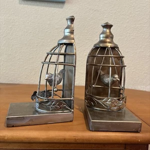 Sujetalibros rústicos para jaula de pájaros - Imagen 1 de 7