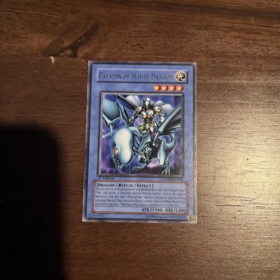 Paladin of White Dragon 1st Ed. YuGiOh Kaiba Duelist Pack #DPKB-EN024 MP Rare - Image 1 of 2