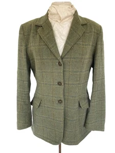 Ladies Caldene Green Tweed Show Jacket Size 38”. Ref AU17 - Picture 1 of 7