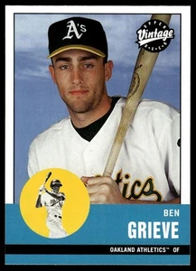 2001 Upper Deck Vintage #22 Ben Grieve - Picture 1 of 2