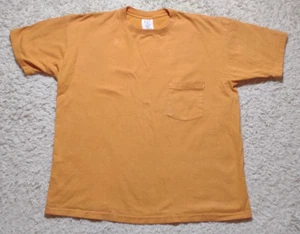 Camiseta De Colección Años 90 Gap Naranja Bolsillo Para Hombre Grande Puntada Única De Colección Hecha en EE. UU. - Imagen 1 de 9