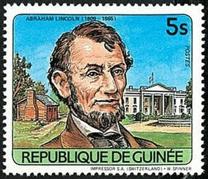 Guinea 1984 Imperf. Famous Characters: Lincoln/ Dunant/ , Daimler/ Blériot/ P. - Picture 1 of 20