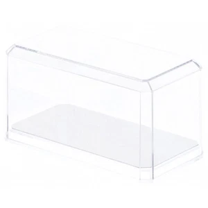 Pioneer Plastics Clear Case for 1:64 Scale Cars (Mirrored) 3.5" x 1.625" x 1.75" - Picture 1 of 4
