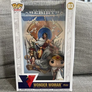Funko Pop! Cubierta de cómic de vinilo: Wonder Woman Renacimiento 80 aniversario - Imagen 1 de 6